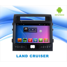 Système Android Lecteur DVD pour Land Cruiser Ecran tactile 10,1 pouces avec GPS / WiFi / Bluetooth